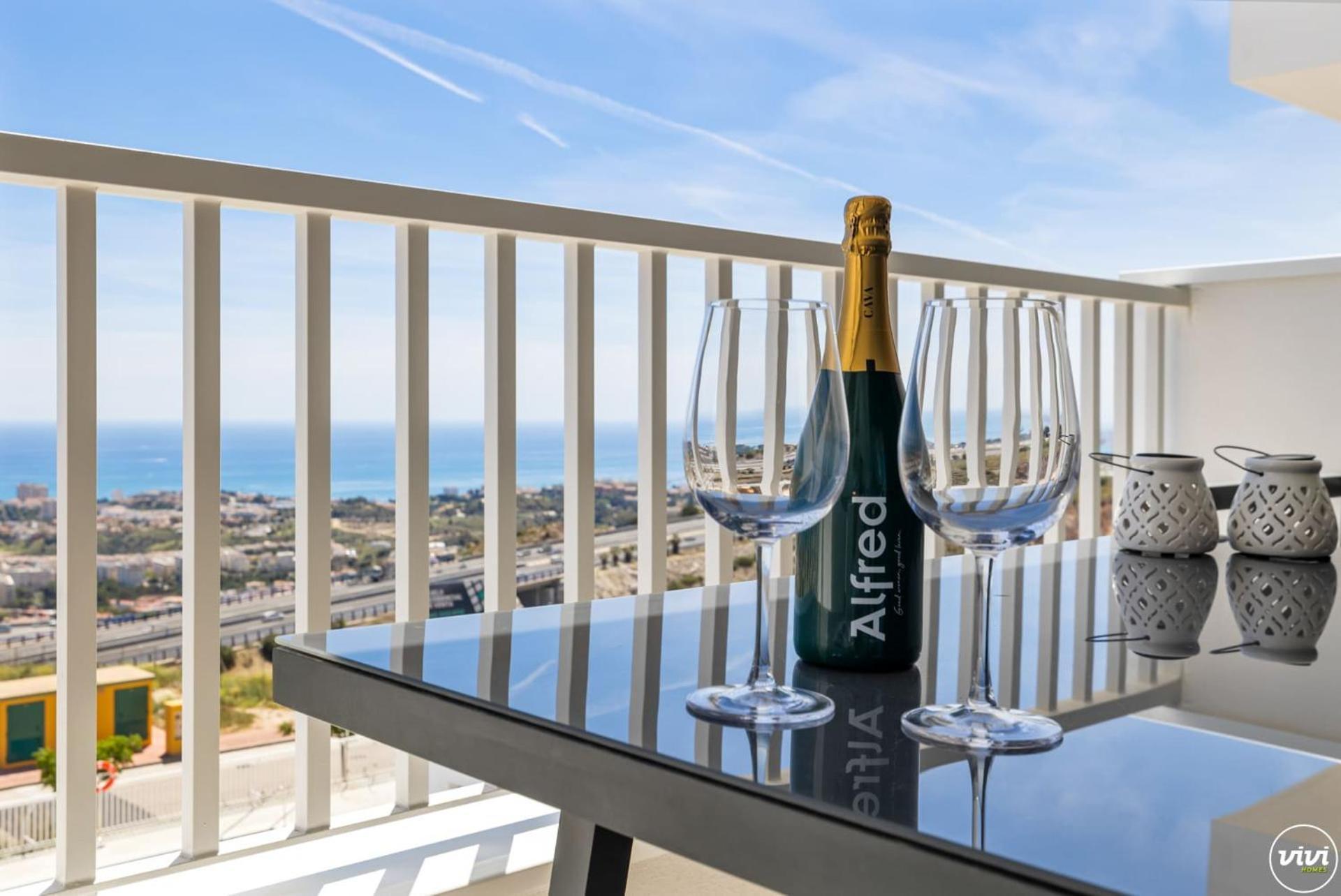 Apartment Vivi Homes - Santangelo Pool, Terrace & Sea View Benalmadena